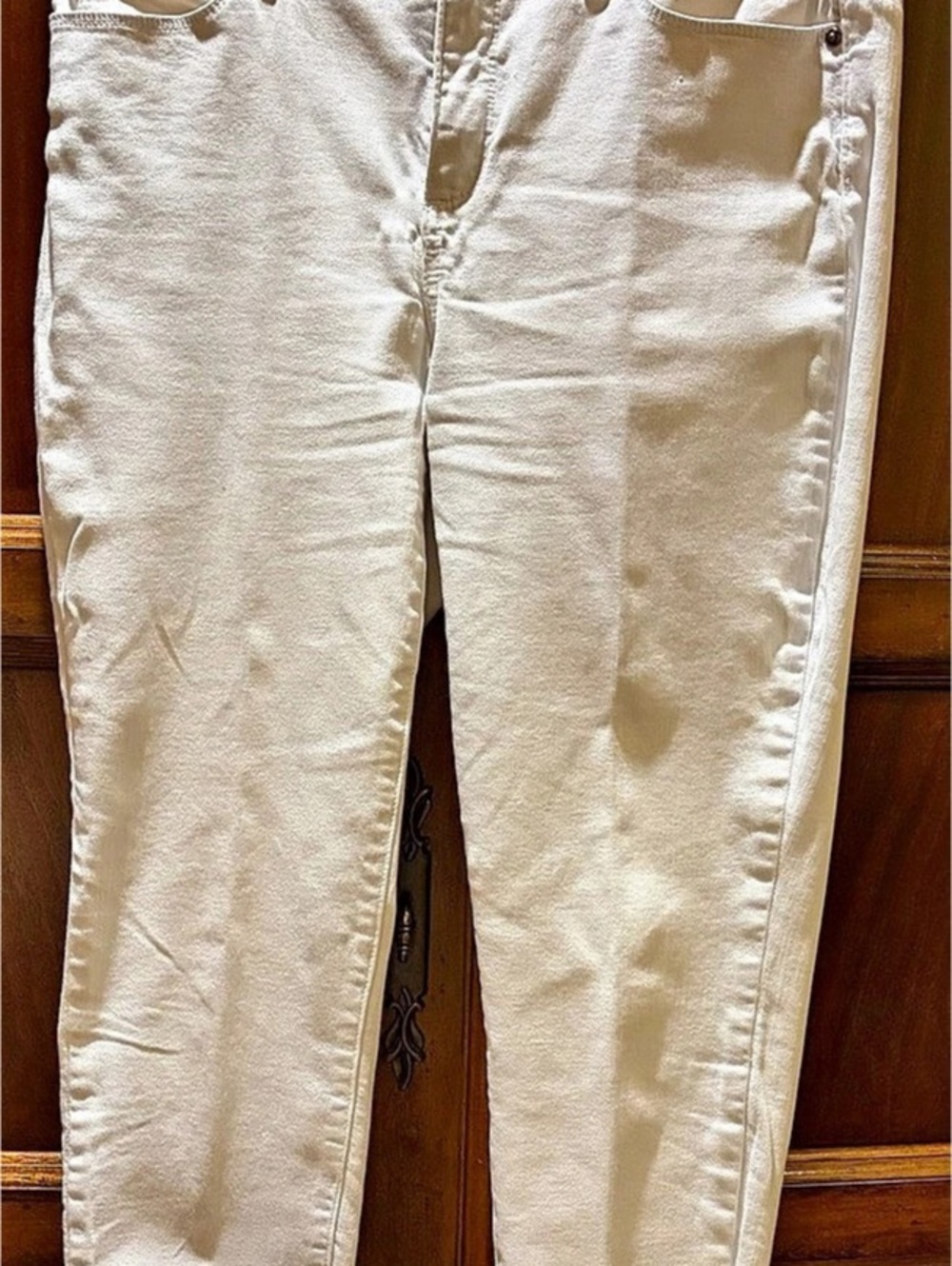 Skinny Jeans in White Like New